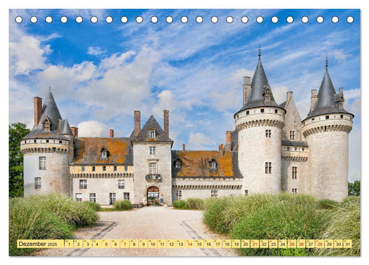 Bild: 9783383800429 | Châteaux. Im Tal der Loire (Tischkalender 2025 DIN A5 quer),...