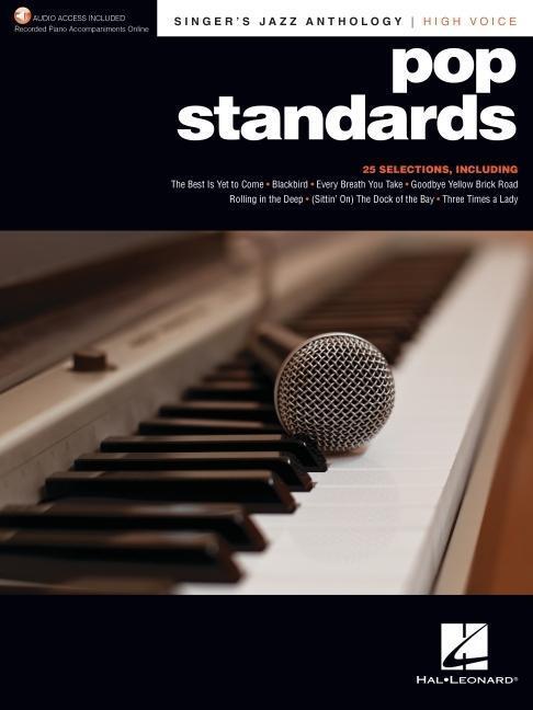 Cover: 9781540041944 | Pop Standards - Singer's Jazz Anthology High Voice Edition with...