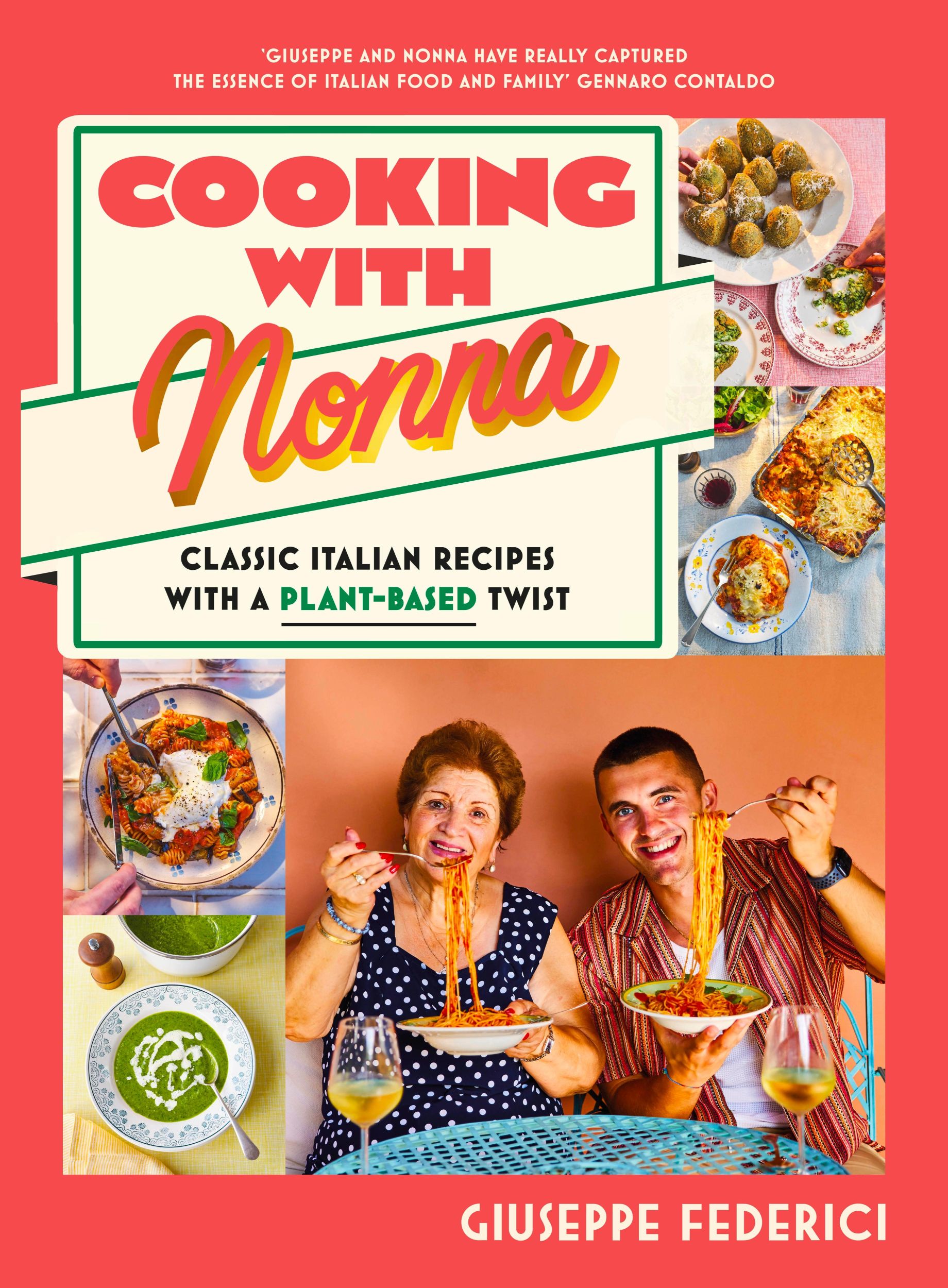 Cover: 9780241677988 | Cooking with Nonna | Classic Italian recipes with a plant-based twist