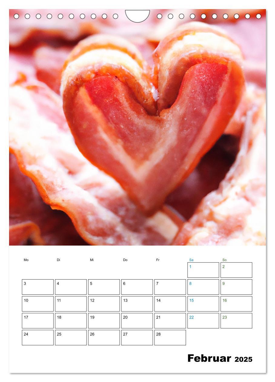 Bild: 9783435886111 | Bacon Kalender - Wir lieben Bacon (Wandkalender 2025 DIN A4 hoch),...