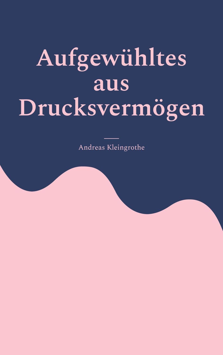 Cover: 9783758363108 | Aufgewühltes aus Drucksvermögen | Andreas Kleingrothe | Taschenbuch