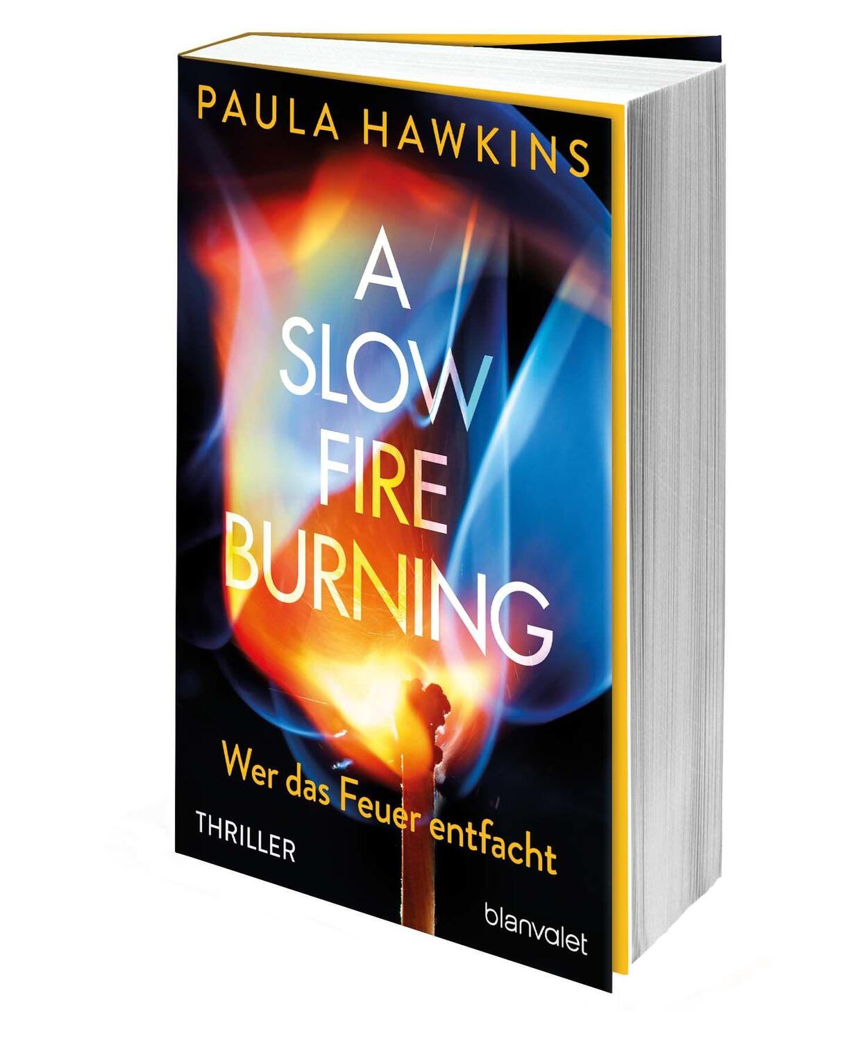 Bild: 9783734111914 | A Slow Fire Burning | Wer das Feuer entfacht - Thriller | Hawkins