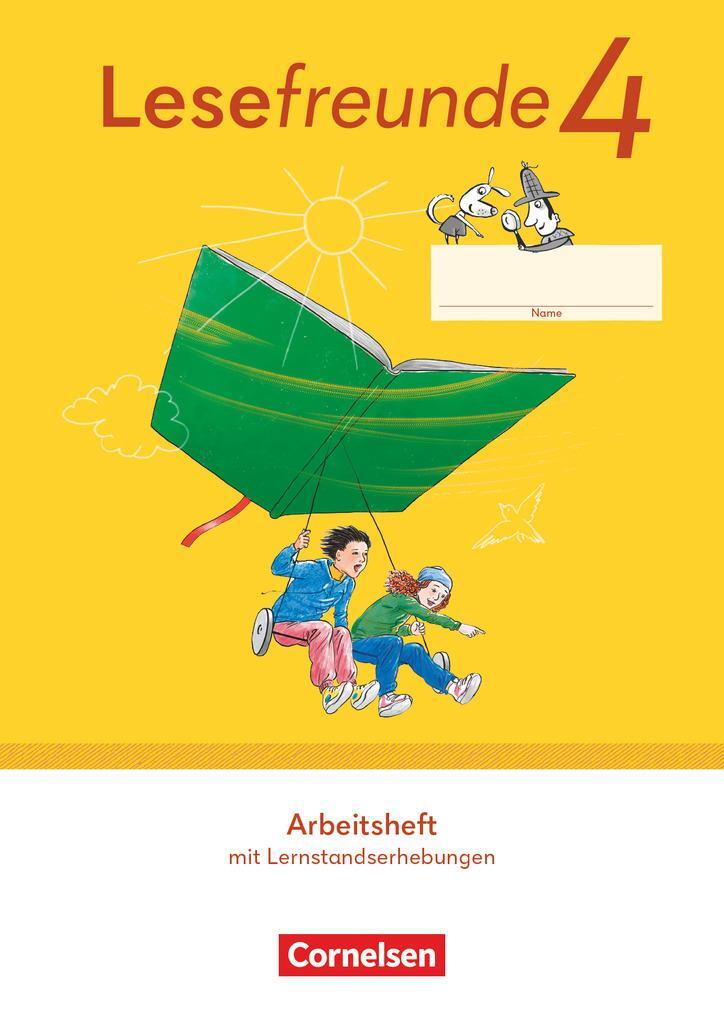 Cover: 9783464802953 | Lesefreunde 4. Schuljahr. Arbeitsheft mit Lernstandserhebungen -...