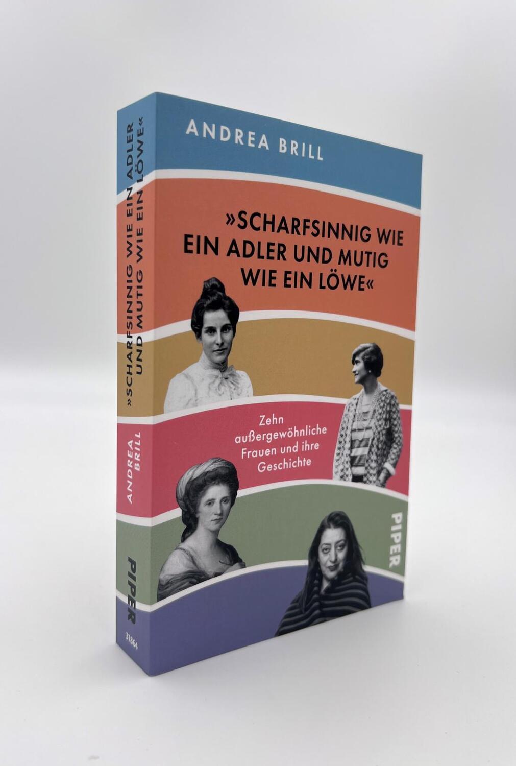 Bild: 9783492318648 | »Scharfsinnig wie ein Adler und mutig wie ein Löwe« | Andrea Brill