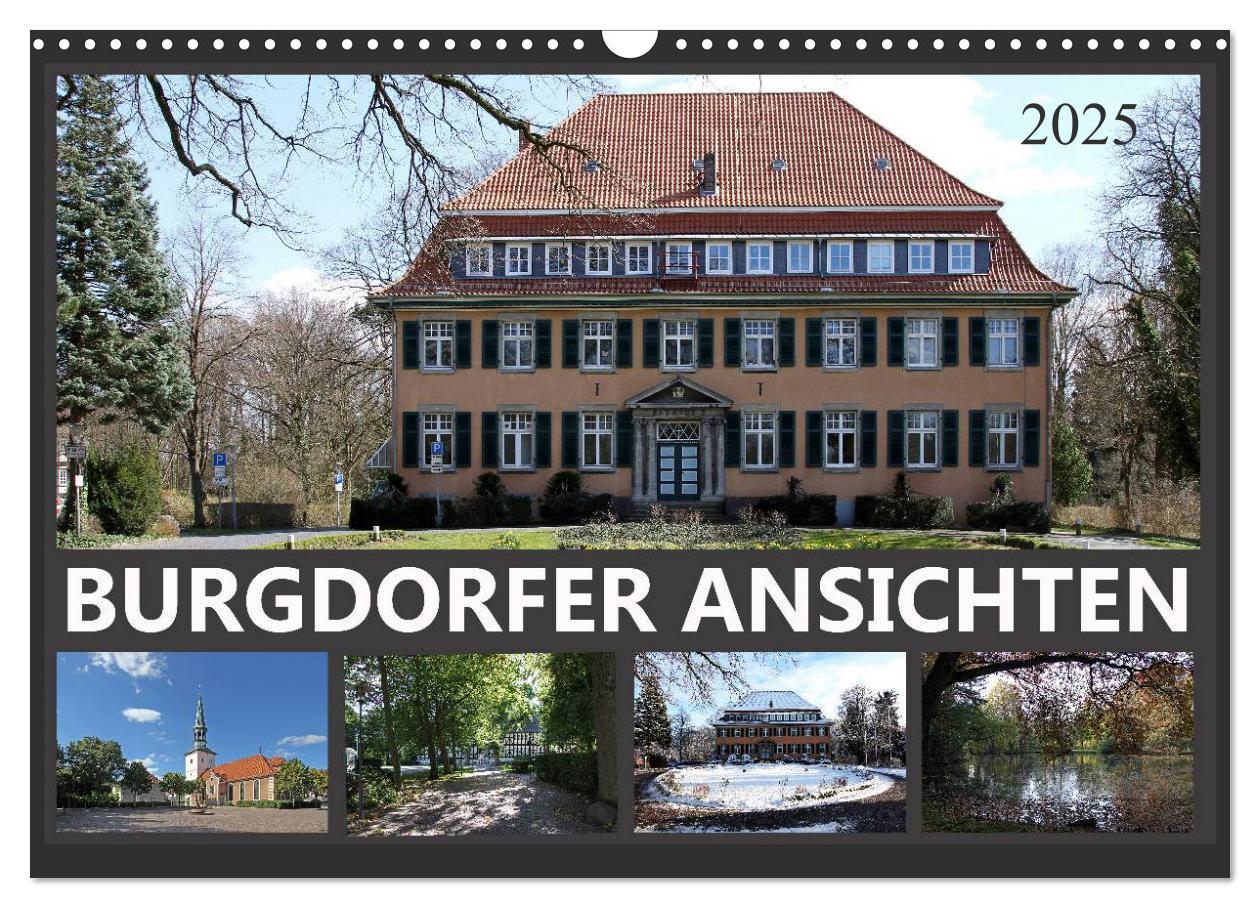 Cover: 9783435692996 | BURGDORFER ANSICHTEN (Wandkalender 2025 DIN A3 quer), CALVENDO...