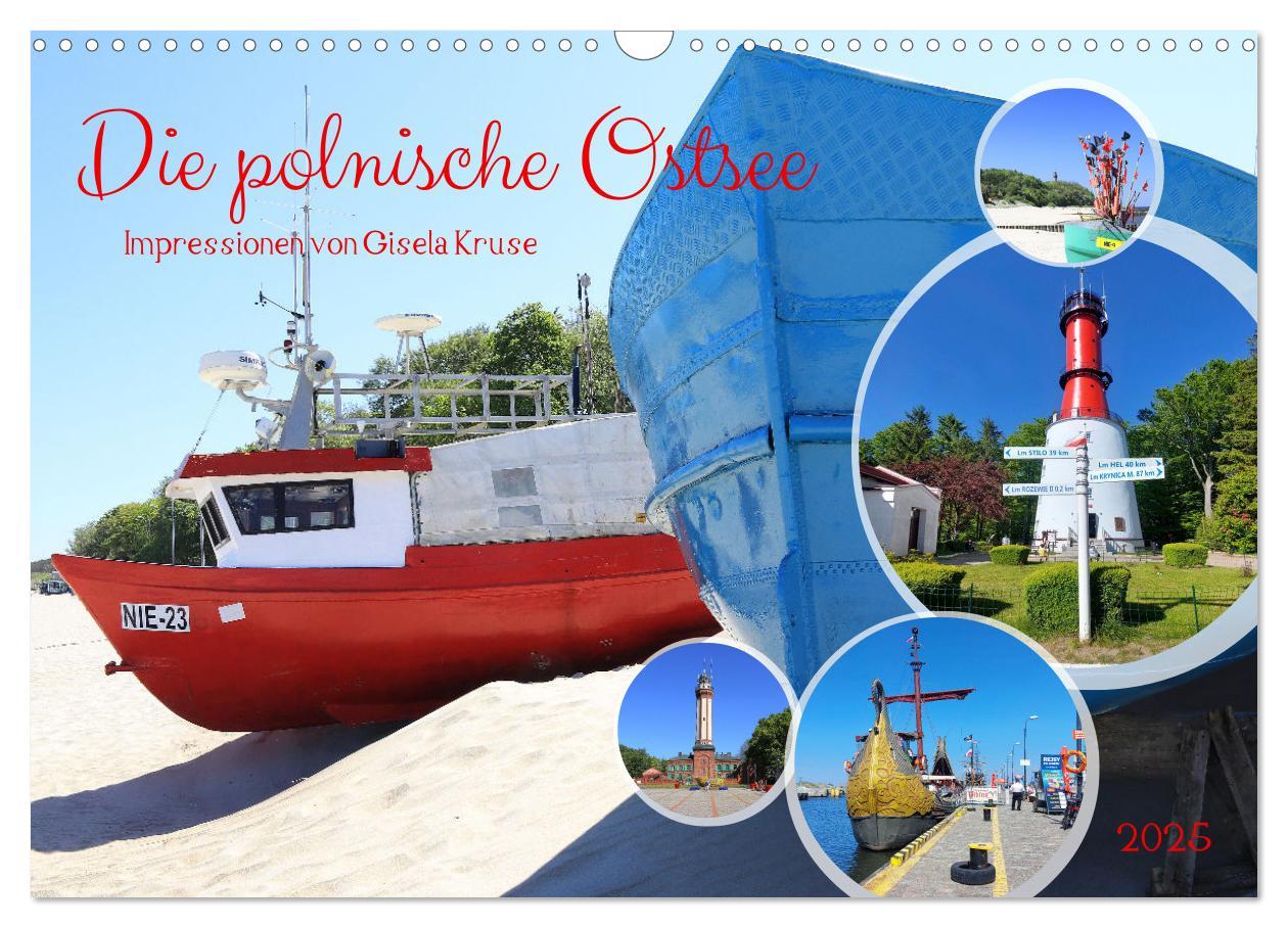 Cover: 9783457141878 | Die polnische Ostsee (Wandkalender 2025 DIN A3 quer), CALVENDO...