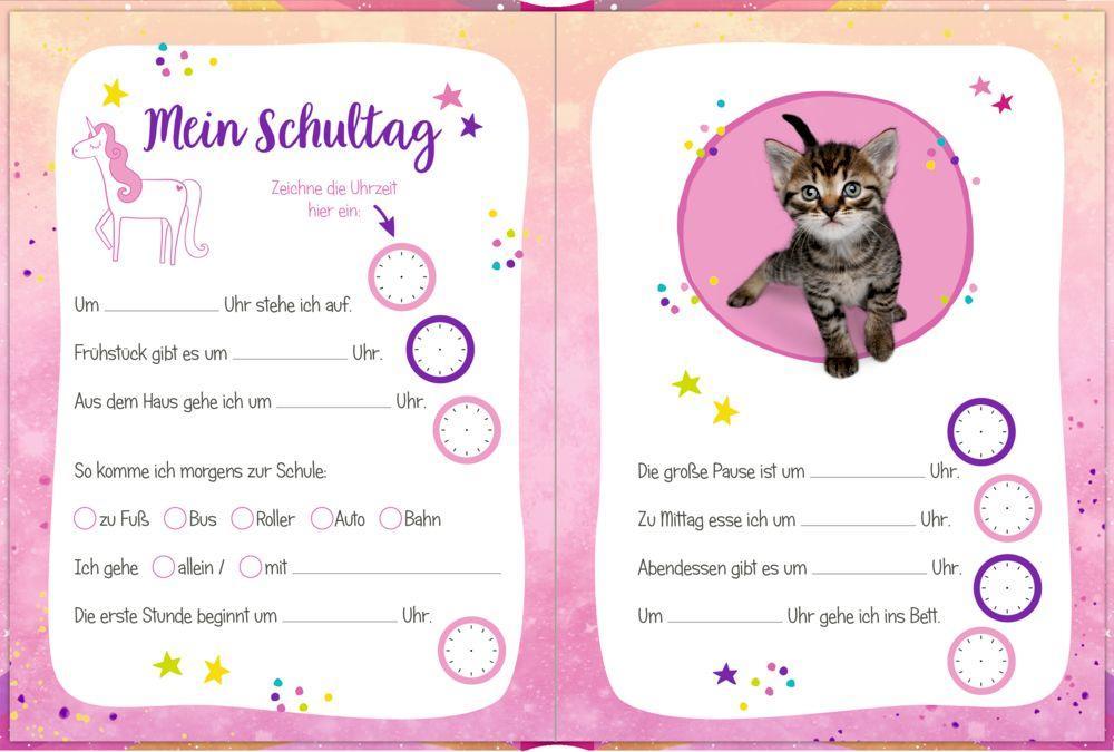 Bild: 4050003721996 | Kleines Geschenkbuch - Cosmic School - Endlich Schule! (Kätzchen)