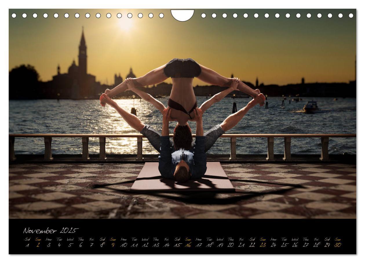 Bild: 9781325943494 | Yoga Couples - Harmony and Passion (Wall Calendar 2025 DIN A4...