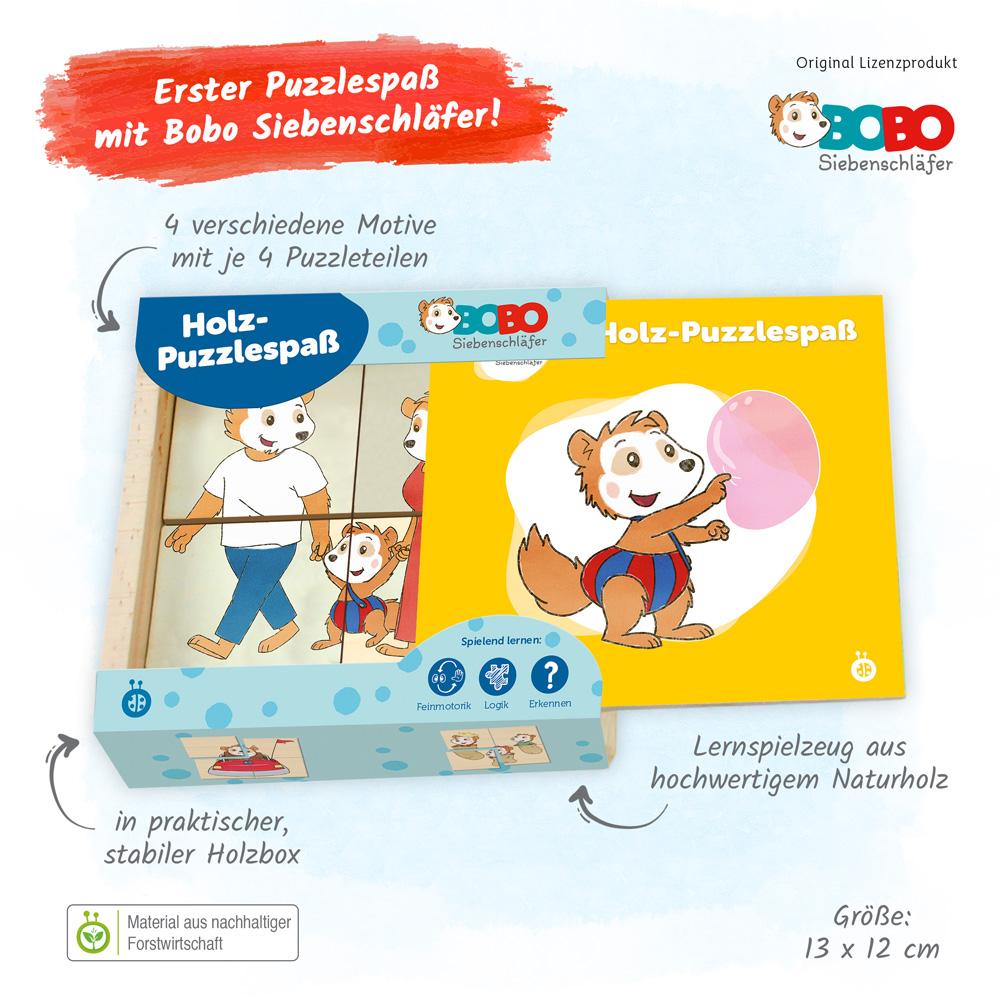 Bild: 4251901504180 | Trötsch Bobo Siebenschläfer Erster Puzzlespaß Holzpuzzle | Verlag