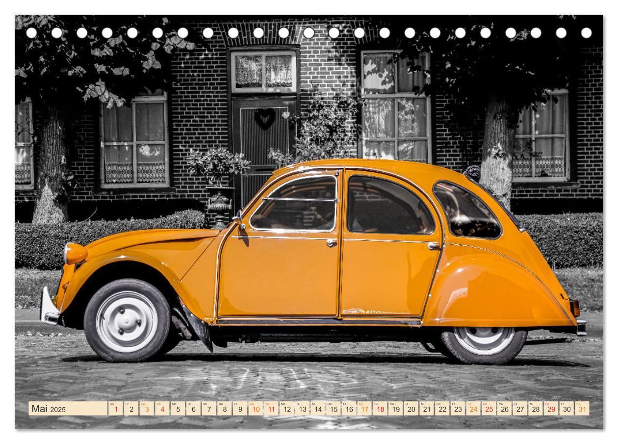 Bild: 9783383882227 | Citroën 2CV - Entenparade (Tischkalender 2025 DIN A5 quer),...