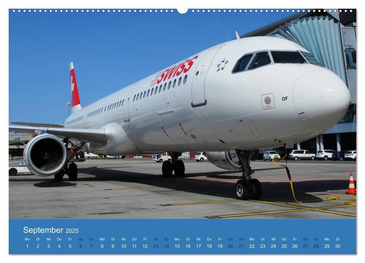 Bild: 9783435122653 | Airbus Airliners (Wandkalender 2025 DIN A2 quer), CALVENDO...