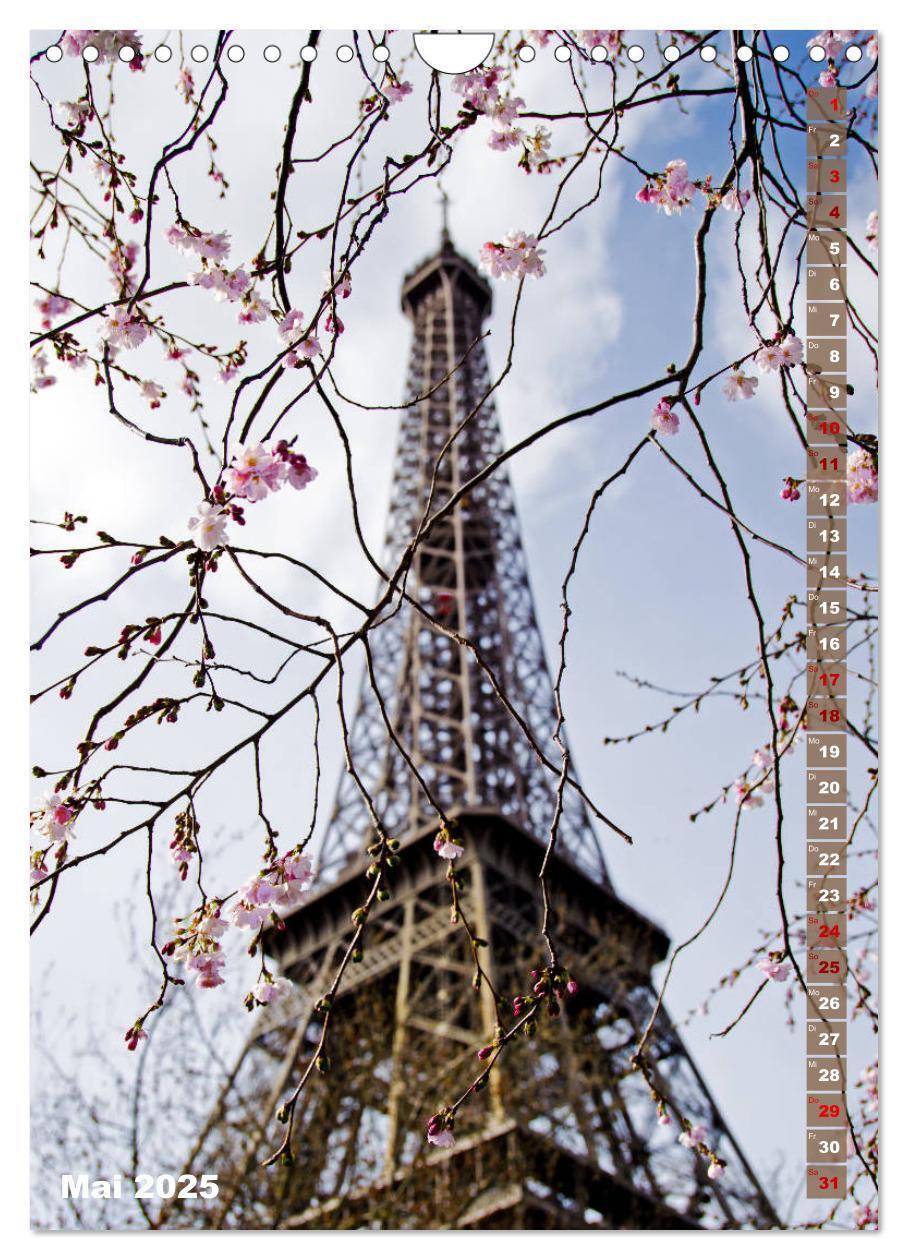 Bild: 9783435979547 | Paris Traummetropole mit Charme (Wandkalender 2025 DIN A4 hoch),...