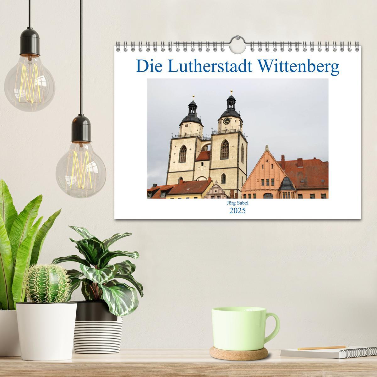 Bild: 9783435431540 | Die Lutherstadt Wittenberg (Wandkalender 2025 DIN A4 quer),...