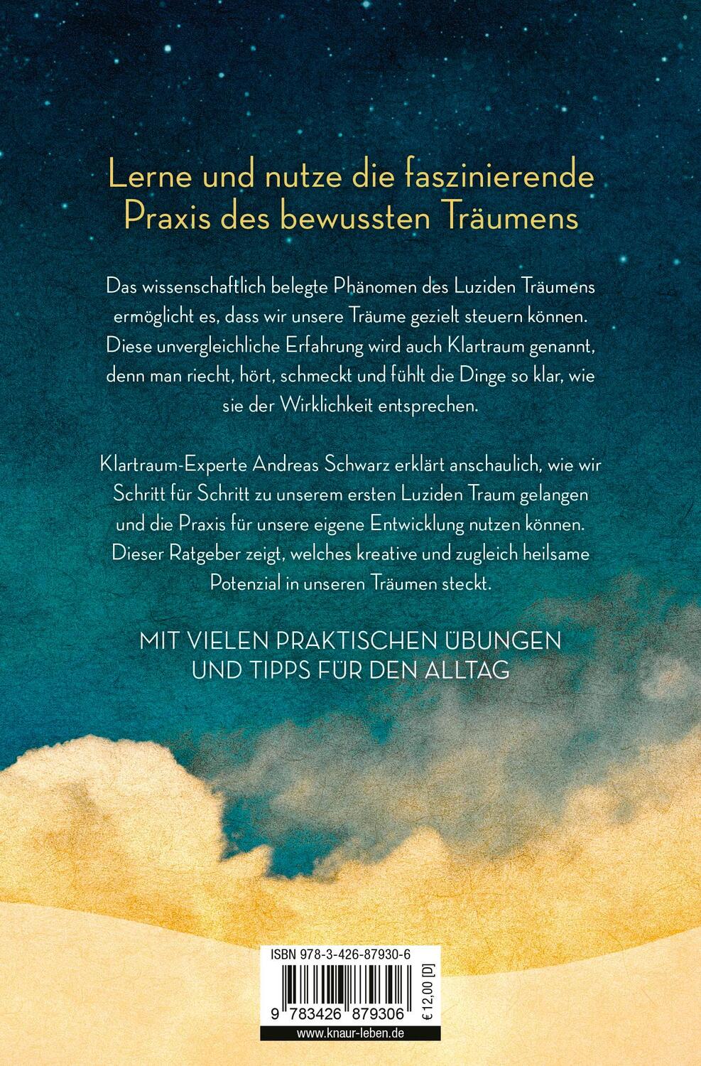 Rückseite: 9783426879306 | Luzides Träumen | Andreas Schwarz | Taschenbuch | 208 S. | Deutsch