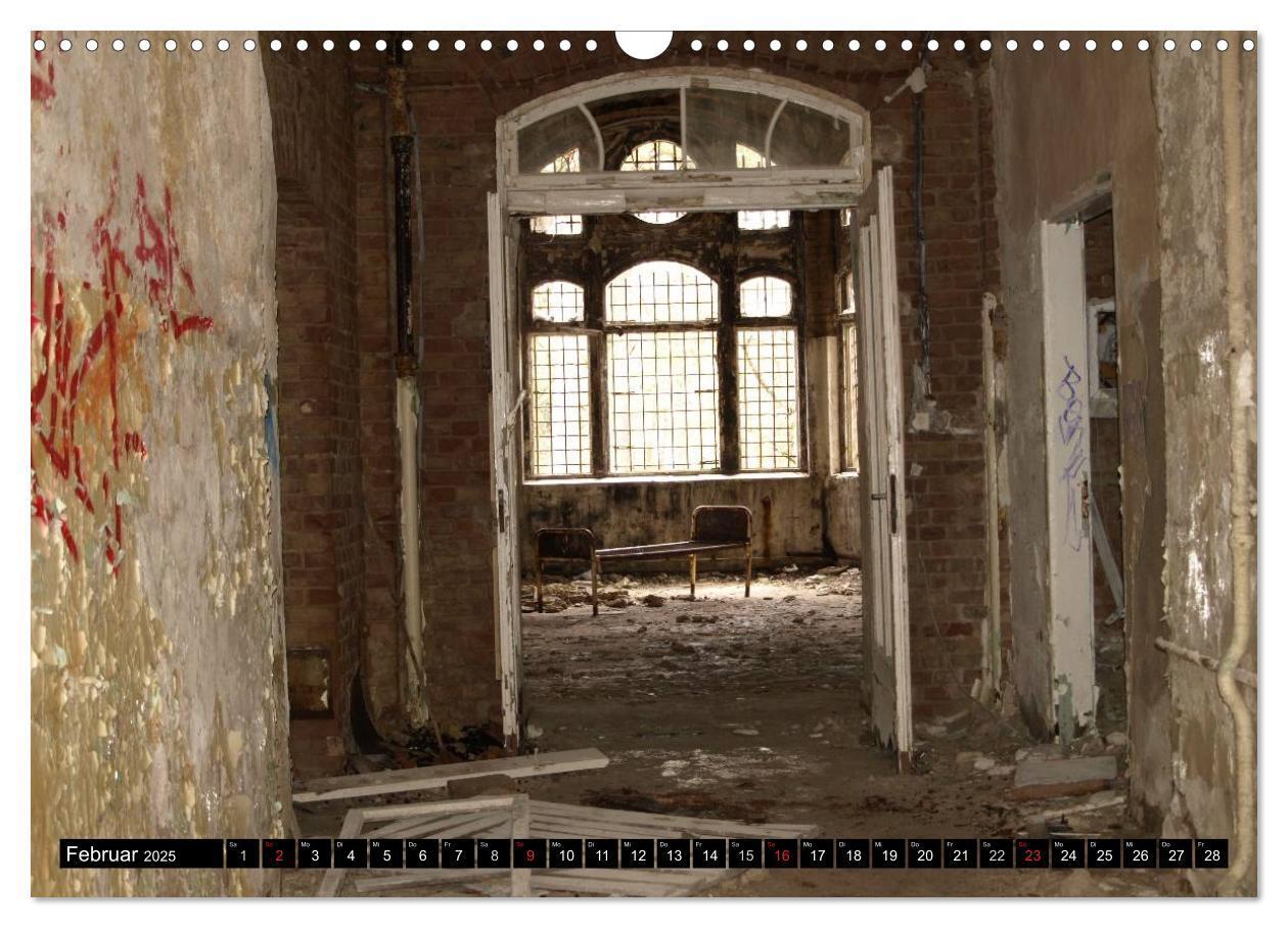 Bild: 9783435692224 | Beelitz Heilstätten-Faszination des Verfalls (Wandkalender 2025 DIN...