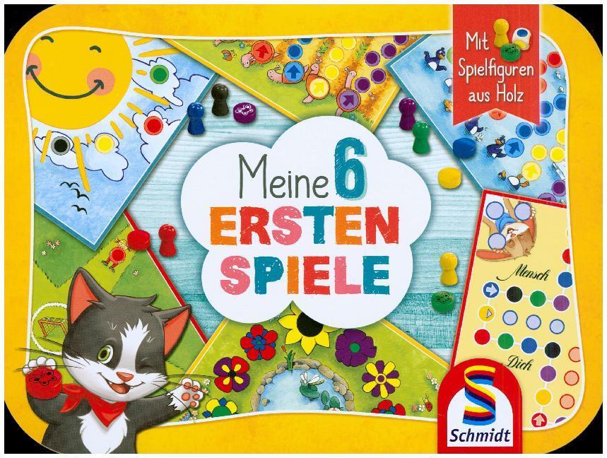 Cover: 4001504405915 | Meine 6 ersten Spiele (Spielesammlung) | Spiel | In Metallkoffer