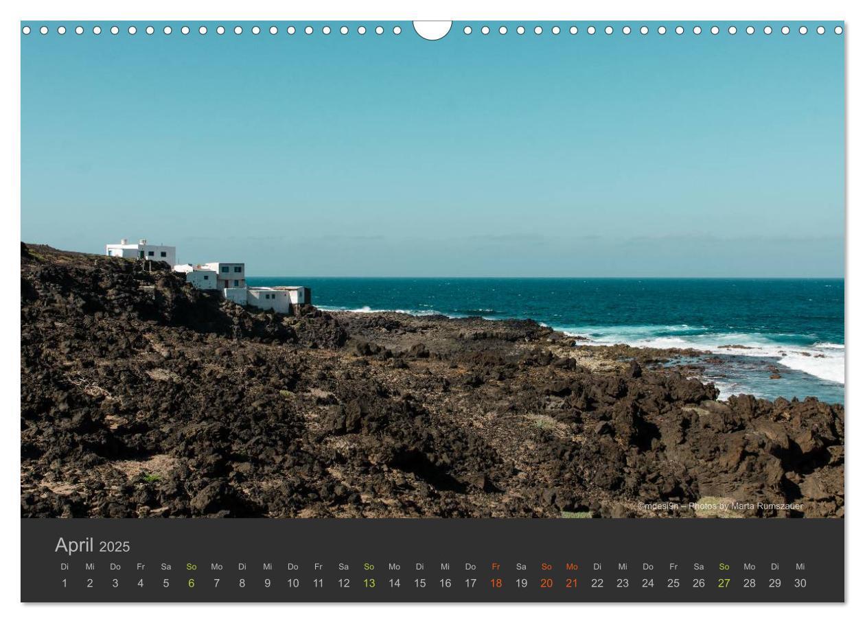 Bild: 9783435496747 | Vulkaninsel ¿ Lanzarote (Wandkalender 2025 DIN A3 quer), CALVENDO...