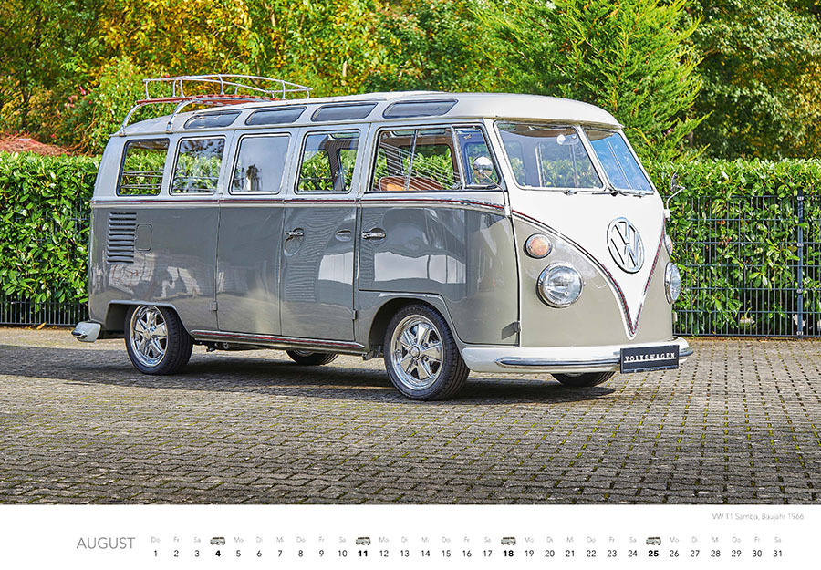 Bild: 9783966646826 | Kalender Bus-Feeling 2024 | Die schönste Modelle des Klassikers | 2024