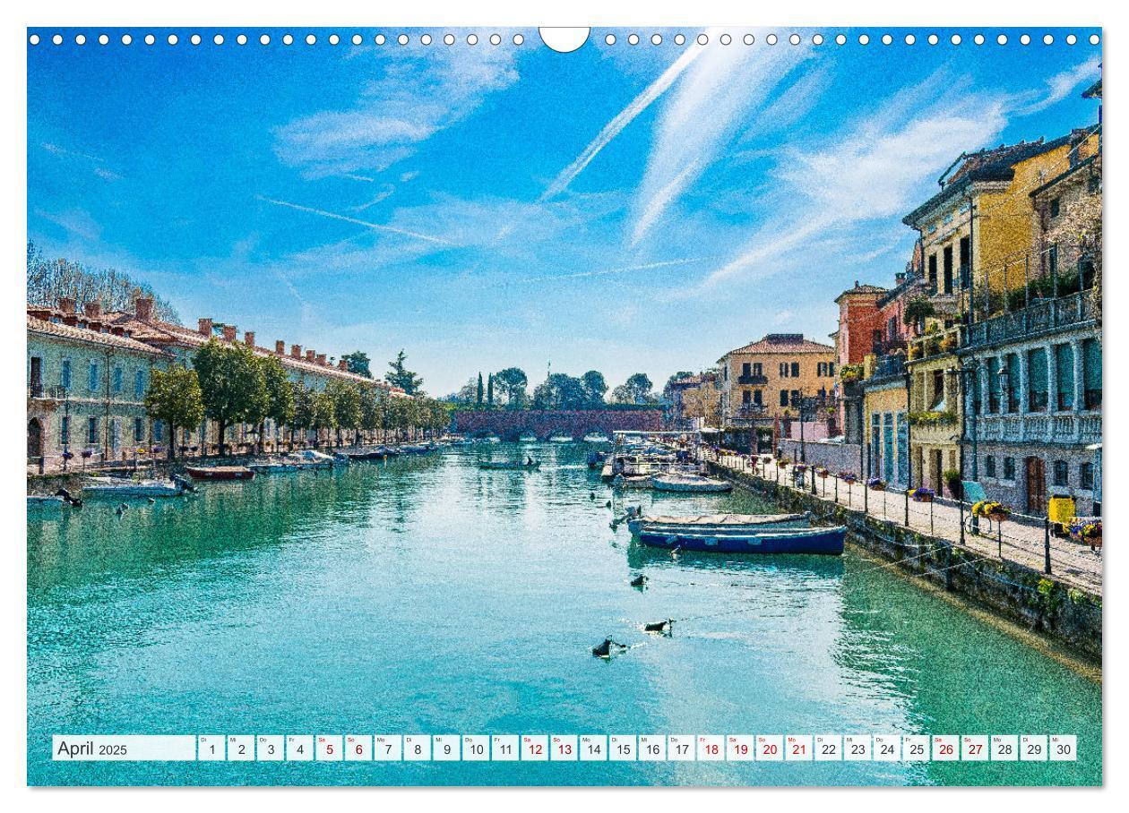 Bild: 9783383972324 | Traumziel am Gardasee. Peschiera del Garda (Wandkalender 2025 DIN...