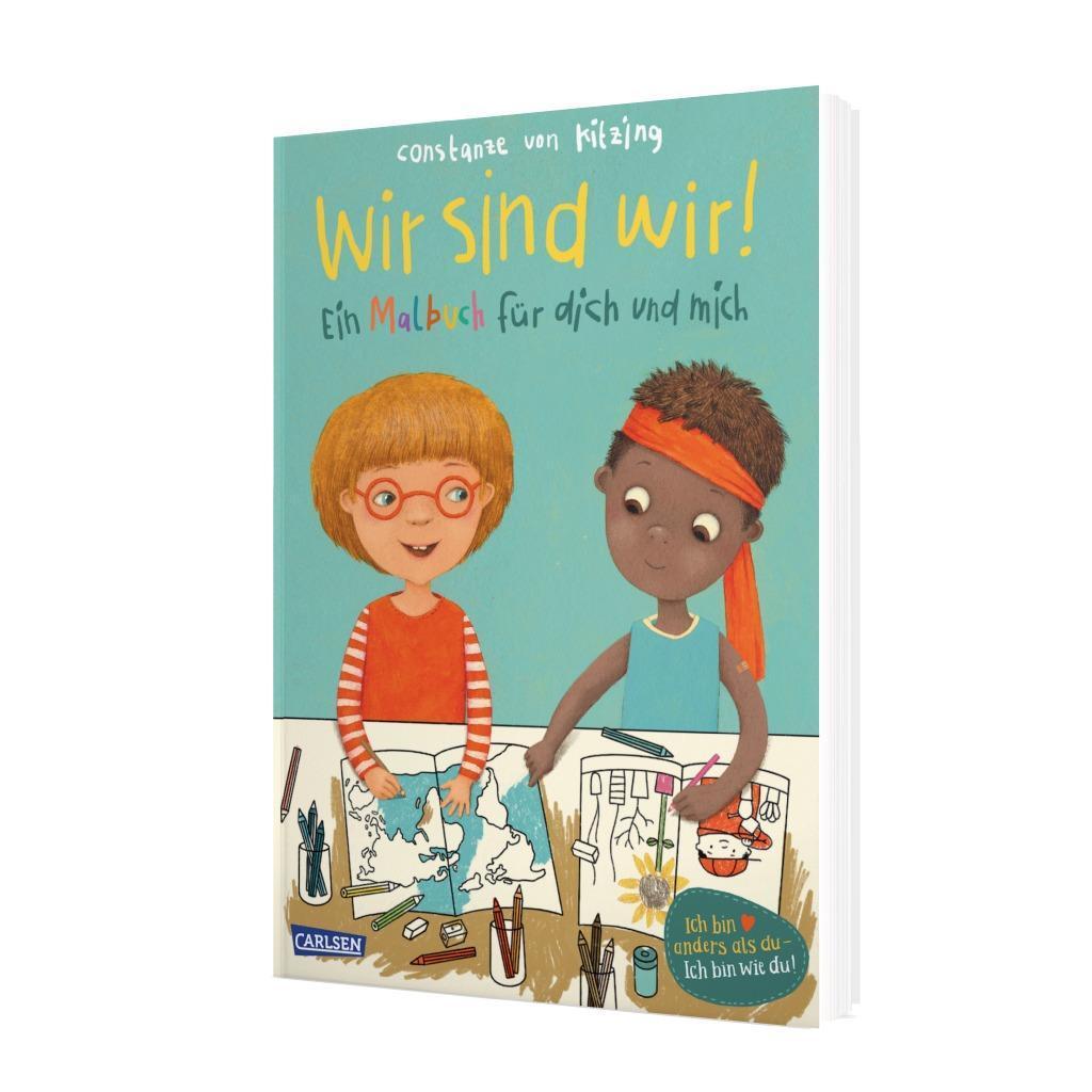 Bild: 9783551172686 | Wir sind wir! | Ein Malbuch für dich und mich | Constanze Von Kitzing