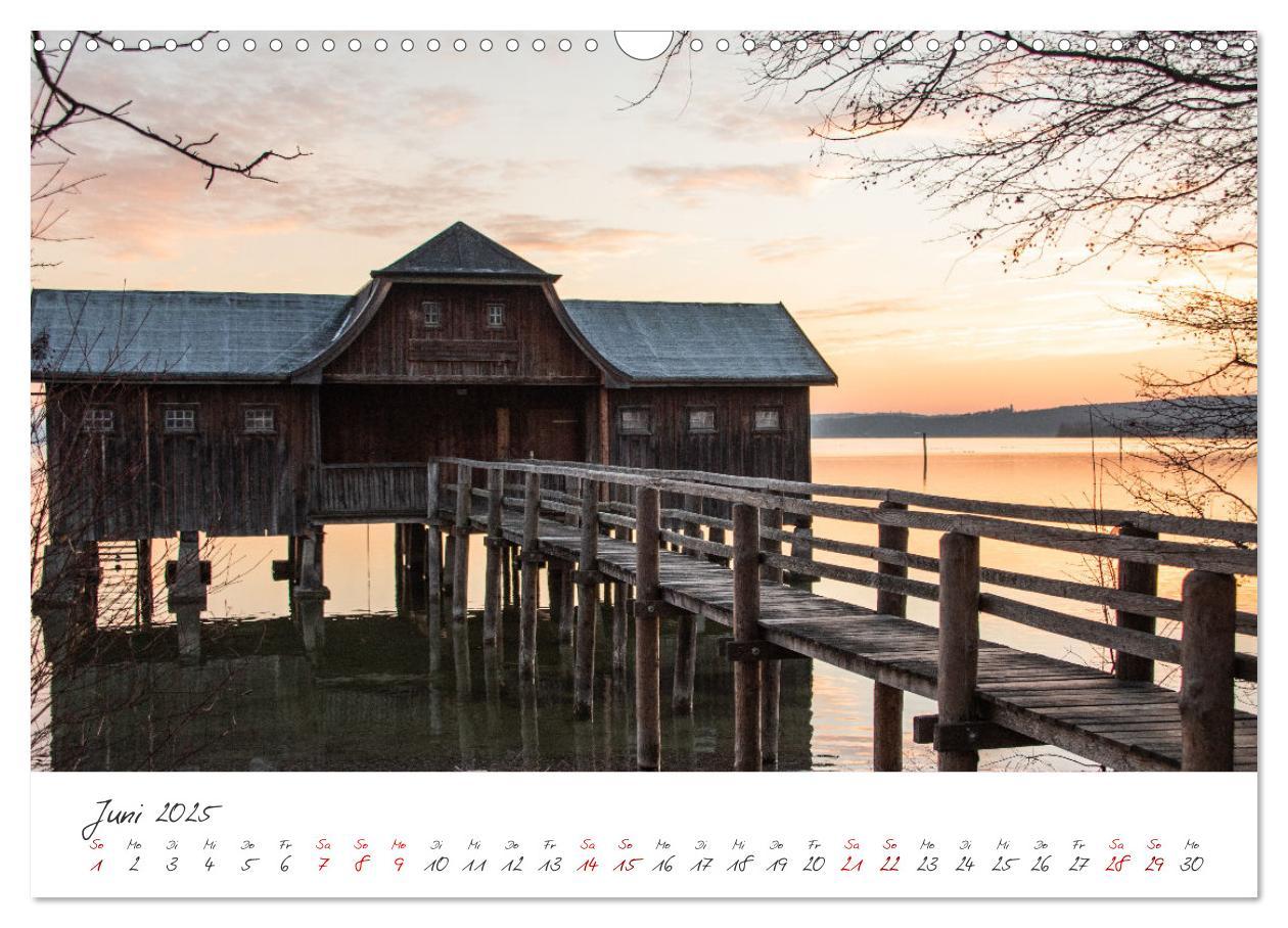 Bild: 9783435088294 | Sonnenuntergang am Ammersee (Wandkalender 2025 DIN A3 quer),...