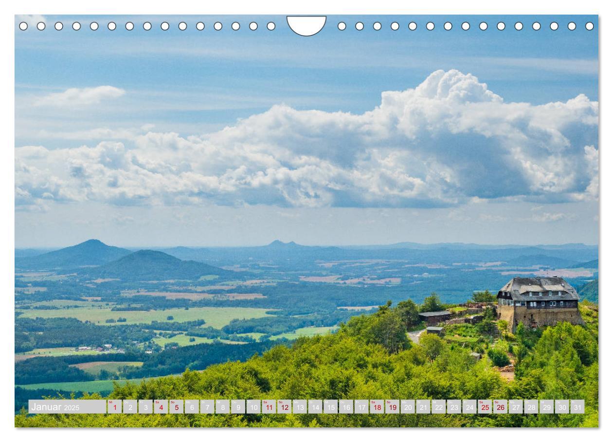 Bild: 9783435206766 | Naturpark Zittauer Gebirge (Wandkalender 2025 DIN A4 quer),...