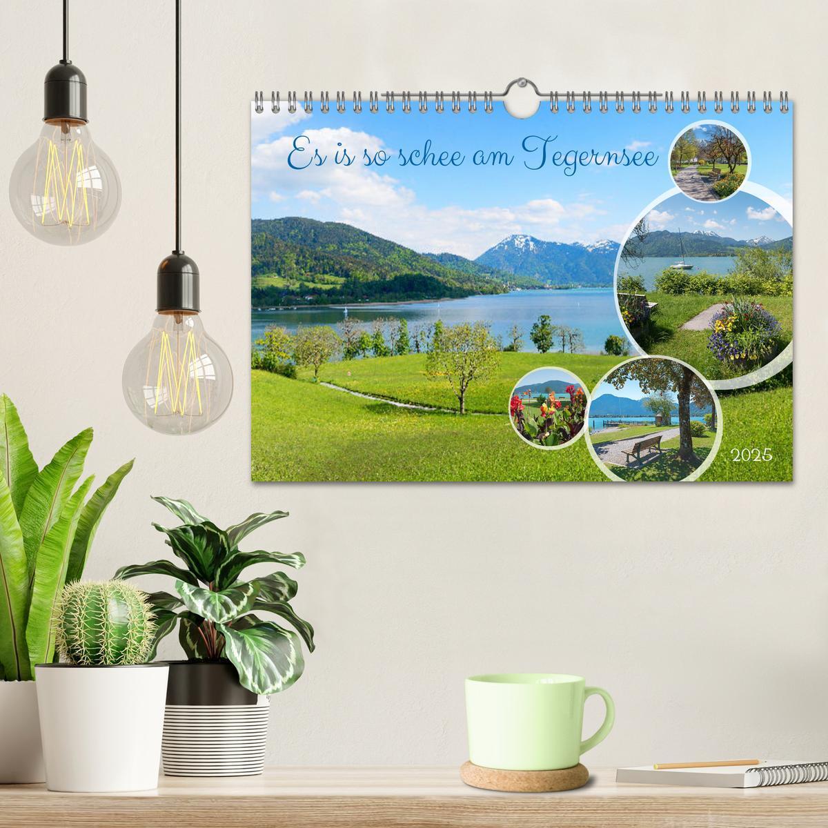 Bild: 9783383806032 | Es is so schee am Tegernsee (Wandkalender 2025 DIN A4 quer),...