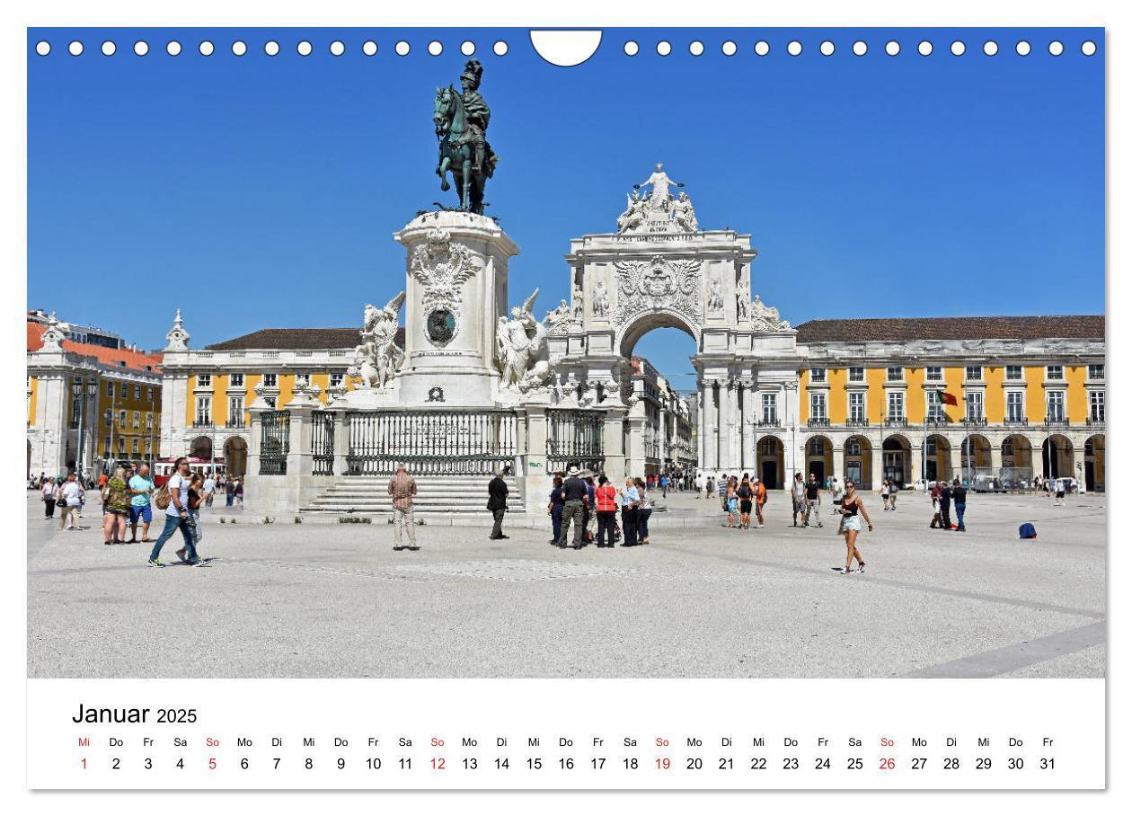 Bild: 9783435218622 | LISSABON und die Atlantikküste (Wandkalender 2025 DIN A4 quer),...