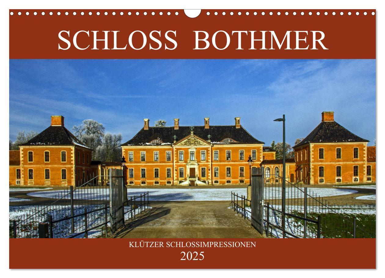 Cover: 9783435372140 | Schloss Bothmer - Klützer Schlossimpressionen (Wandkalender 2025...