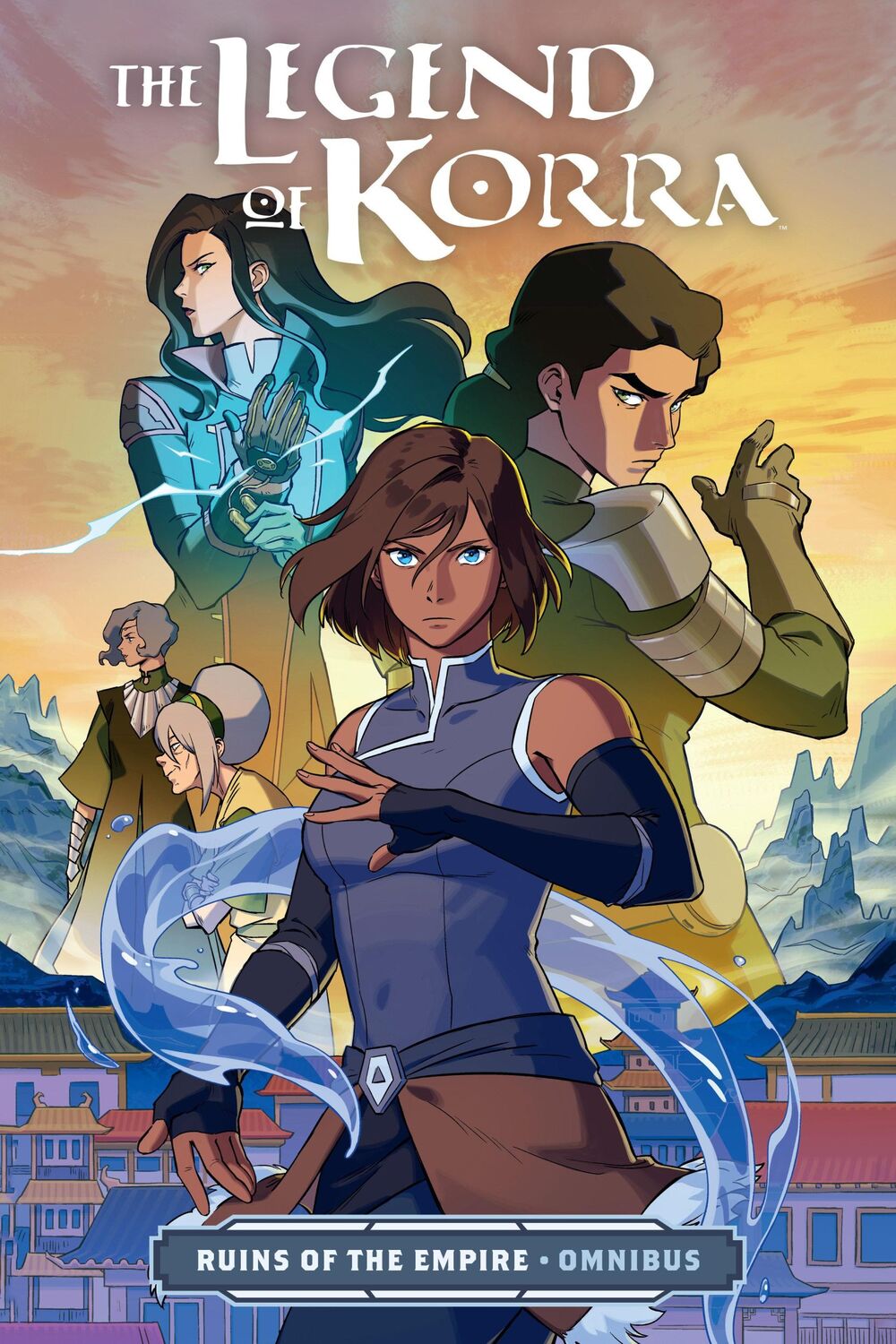 Cover: 9781506733876 | The Legend of Korra: Ruins of the Empire Omnibus | Konietzko (u. a.)