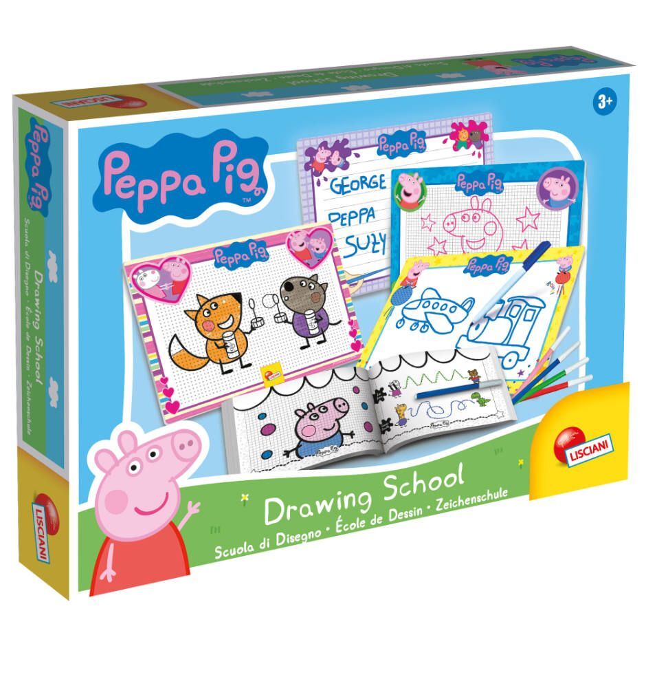 Cover: 8008324092215 | PEPPA PIG Zeichen Schule | Kartonschachtel | 92215 | Deutsch | 2024