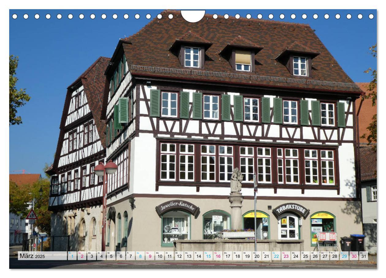 Bild: 9783435277346 | Sindelfingen - Historische Altstadt (Wandkalender 2025 DIN A4...