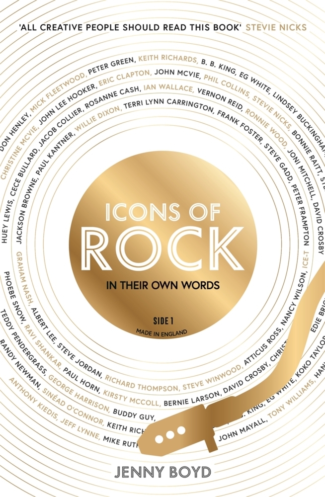 Cover: 9781789467116 | Icons of Rock - In Their Own Words | Jenny Boyd | Taschenbuch | 2023