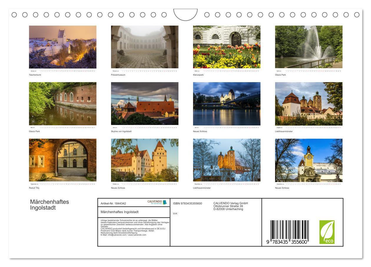 Bild: 9783435355600 | Märchenhaftes Ingolstadt (Wandkalender 2025 DIN A4 quer), CALVENDO...