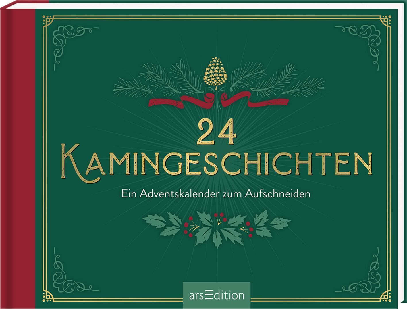 Cover: 9783845854083 | 24 Kamingeschichten | Ein Adventskalender zum Aufschneiden | Buch