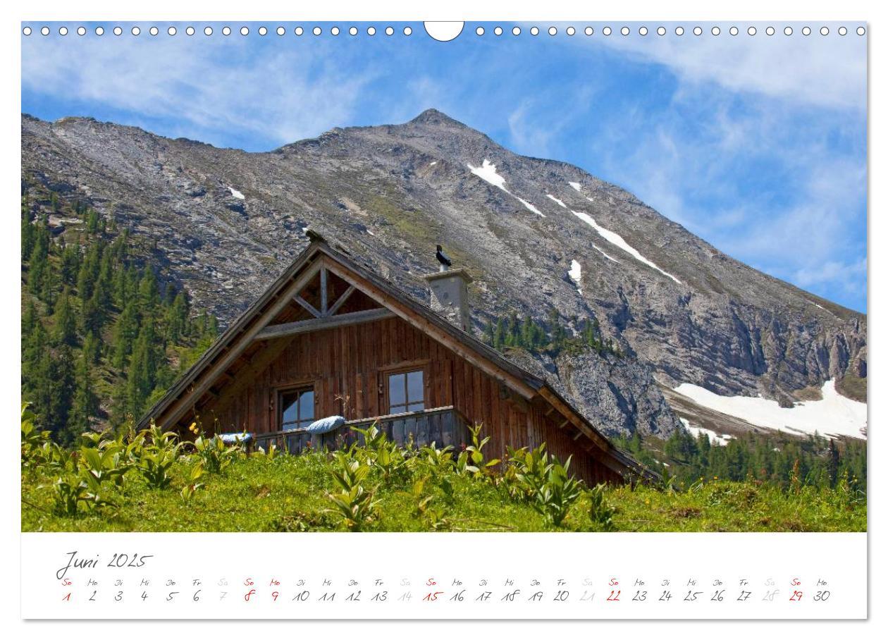 Bild: 9783435487769 | Einladung auf die Salzburger Almhütten (Wandkalender 2025 DIN A3...