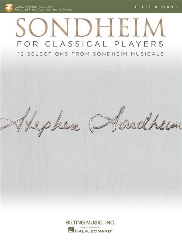 Cover: 9781540026132 | Sondheim for Classical Players | 12 Selections from Sondheim Musicals