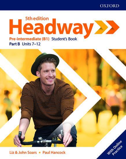 Cover: 9780194527774 | Headway: Pre-Intermediate: Student's Book B with Online Practice