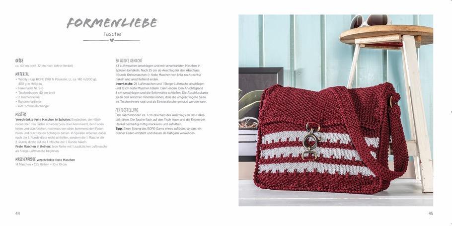 Bild: 9783841065827 | Woolly Hugs Taschen & Wohn-Deko stricken aus ROPE-Garn | Veronika Hug