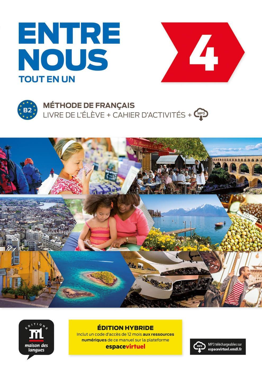 Cover: 9783125302693 | Entre nous 4 (B2) Édition hybride - Tout en un | Taschenbuch | 240 S.