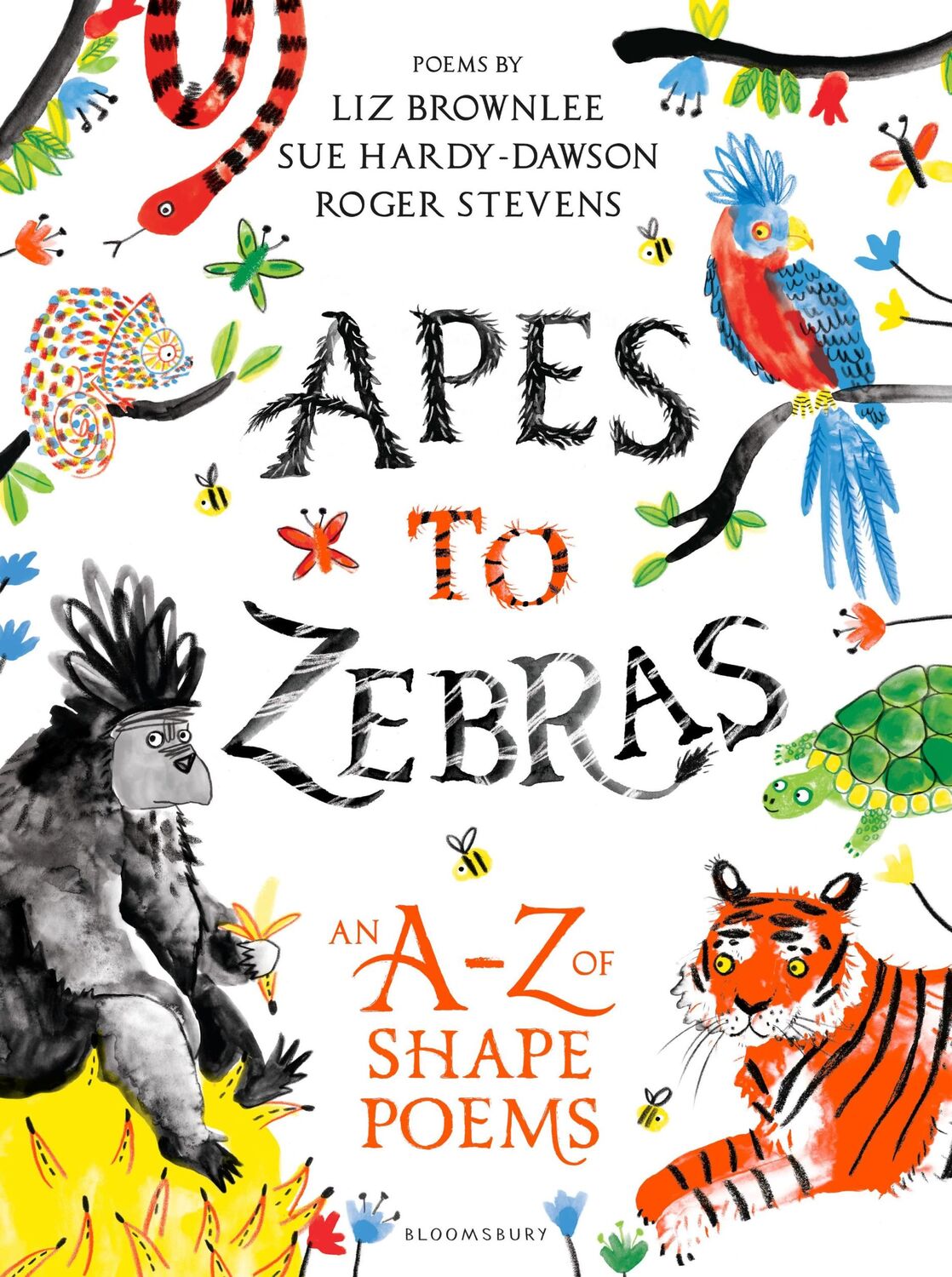 Cover: 9781472929525 | Apes to Zebras: An A-Z of Shape Poems | Liz Brownlee (u. a.) | Buch