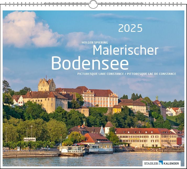 Cover: 9783861924036 | Malerischer Bodensee 2025 | Holger Spiering | Kalender | Spiralbindung