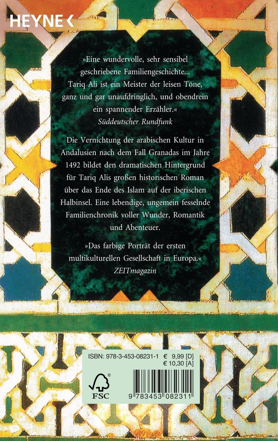 Bild: 9783453082311 | Im Schatten des Granatapfelbaums | Tariq Ali | Taschenbuch | 288 S.