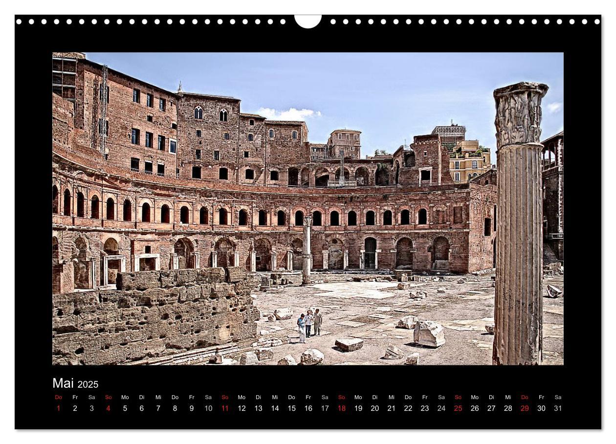 Bild: 9783435827640 | Roma (Wandkalender 2025 DIN A3 quer), CALVENDO Monatskalender | 2025