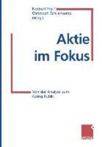 Cover: 9783322870599 | Aktie im Fokus | Von der Analyse zum Going Public | Taschenbuch | xv