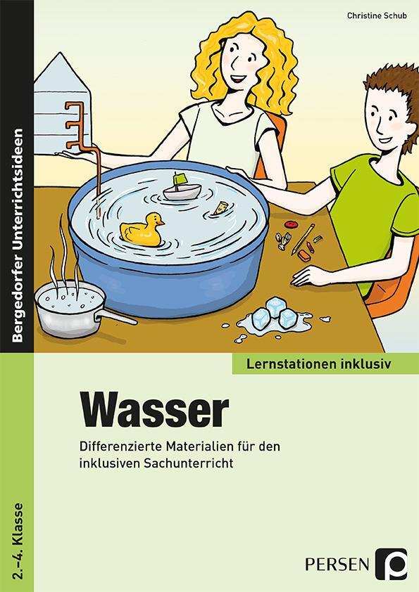 Cover: 9783403232865 | Wasser | Christine Schub | Broschüre | Lernstationen inklusiv | 48 S.