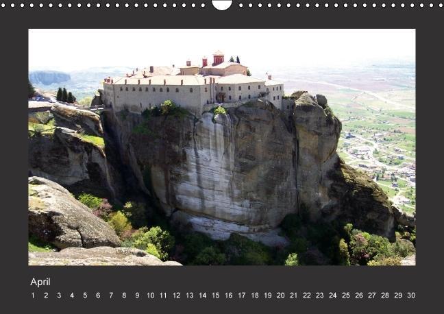 Bild: 9783660203462 | Meteora-Klöster in Griechenland (Wandkalender immerwährend DIN A3...