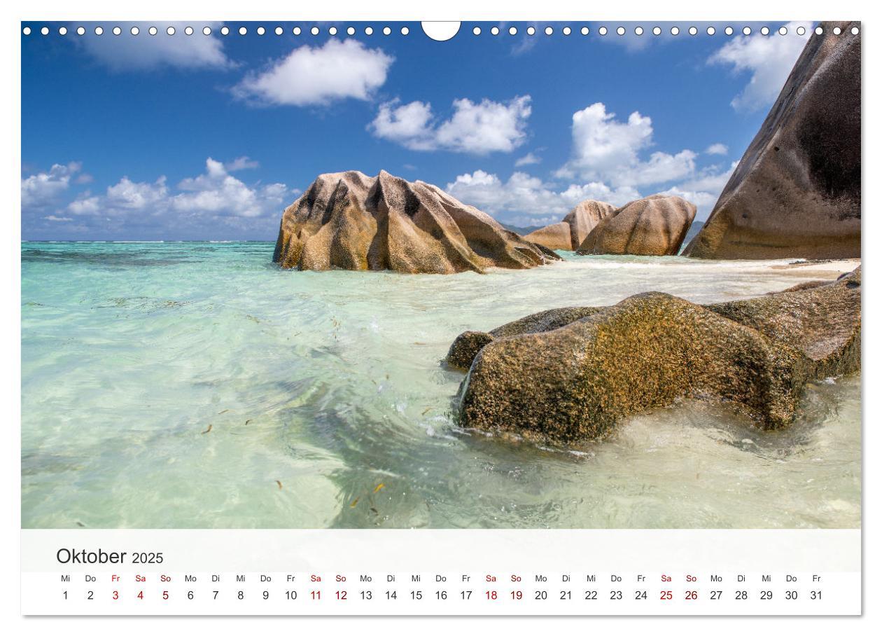 Bild: 9783457235751 | Seychellen - Trauminseln im Indischen Ozean (Wandkalender 2025 DIN...