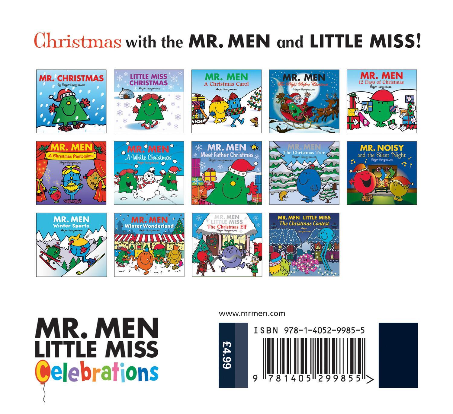 Rückseite: 9781405299855 | Mr. Men Little Miss The Christmas Contest | Adam Hargreaves | Buch