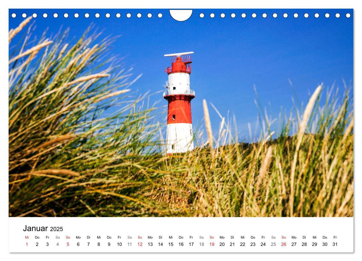 Bild: 9783435495023 | Borkum - Inselblicke (Wandkalender 2025 DIN A4 quer), CALVENDO...